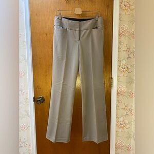 Express Editor Dress Pant EUC Gray Beige Tan Size 8